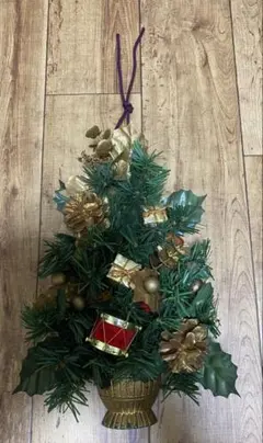 クリスマスツリー 壁掛け