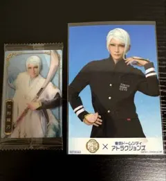刀ミュ　巴形薙刀　ブロマイド　カード
