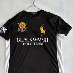 ✨美品✨ポロラルフローレンBLACKWATCH Tシャツ 黒 M mr225