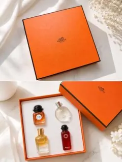 HERMES ミニ香水 4本セット ギフトボックス - メルカリ