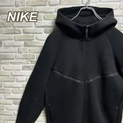 429【人気Lサイズ】ナイキ☆ワンポイント　テックフリース　ジップアップパーカー