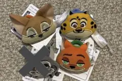 ズートピア2 MASHIMASHI ぬいぐるみフェイスリング 2点セット - メルカリ