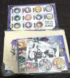 鬼滅の刃 吾峠呼世晴 原画展 ぷち缶バッジ セット 、柱セット　①