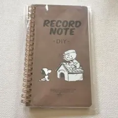 スヌーピー チャーリーブラウン リングノート