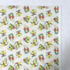 森山標子 チューリップ　生地 新品 100×110cm 完売品