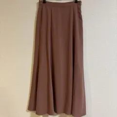 美品　ベイフロー　ピンク　 フレアロングスカート　サイズ2