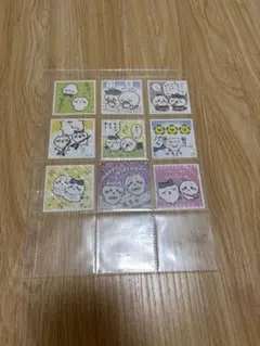 ちいかわ　ハチワレ　ステッカー 9枚セット