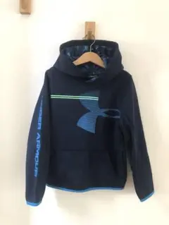 Under Armour ネイビー パーカー YSM ColdGear