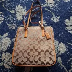 COACH ブラウン ショルダーバッグ