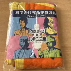 ROUND1 マンチタオル ルパン三世 117×30cm