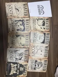 ONE PIECE WANTED POSTER Ver. トランプ 手配書 - メルカリ