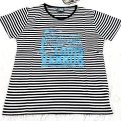Louis Versus y2k 00S ボーダー　半袖　Tシャツ　ラメプリントのサムネイル