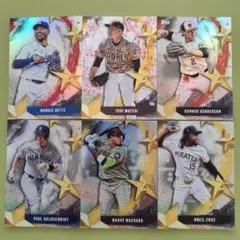 topps mlbカード ベッツ　マチャド　松井　6枚