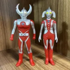 ウルトラマン　ソフビ　ウルトラの父　ウルトラの母