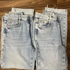 ZARA ザラ　Z1975 ハイウェストストレートデニム