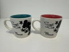 【新品未使用】ミッキー＆ミニー ペアマグカップセット