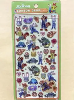 【正規品】ディズニー ズートピア BONBON DROP ボンボンドロップシール