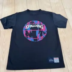 SPALDING バスケットボール Tシャツ 黒