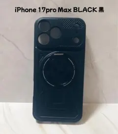 新品　iPhone17 pro max　ケース　カバー　黒　ブラック