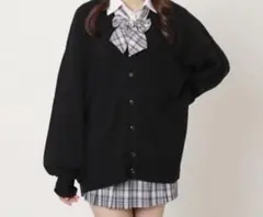 WEGO ブラック カーディガン
