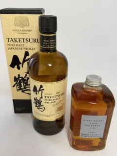 ニッカ 竹鶴 3本セット700ml未開封 - メルカリ