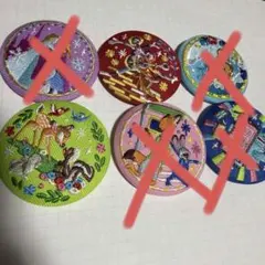 ディズニー 刺繍缶バッジ Biscuit2