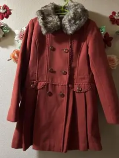 アクシーズファムaxes femmeファー付きコートM