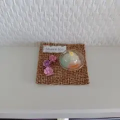 ミニチュア かき氷 レモン添え ハンドメイド