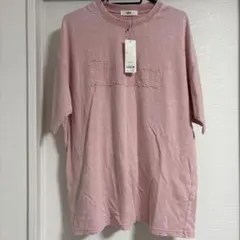 WEGO ヴィンテージウォッシュ ビッグT ピンク