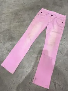 ローライズフレアデニムパンツ