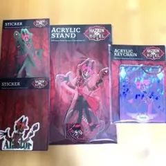 ハズビンホテル ヴェルヴェット アクキー アクスタ ステッカー 缶