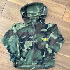 THE NORTH FACE 迷彩柄パーカー　110