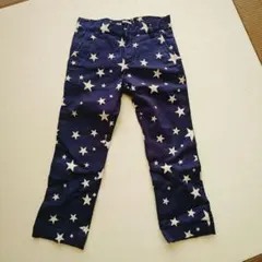 Bloc clothing 星柄 ロングパンツ 110 ネイビー