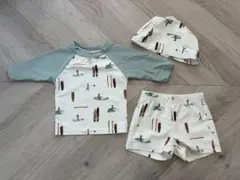 ベビー水着3点セット 80サイズ