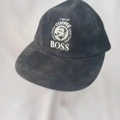 【訳あり】BOSS コーヒー刺繍 ベースボールキャップ/訳あり商品/お得商品のサムネイル
