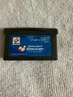 【動作未確認】GBA ディズニースポーツサッカー　箱・説明書なし