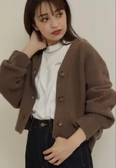 N. Natural Beauty Basic ハミルトンニットカーディガン