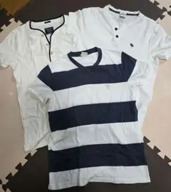 アバクロンビー&フィッチ　Tシャツ3枚セット まとめ売り　Sサイズ