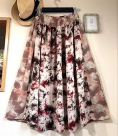 as know as de base☆コラージュ　ロングスカート　スタイリッシュのサムネイル