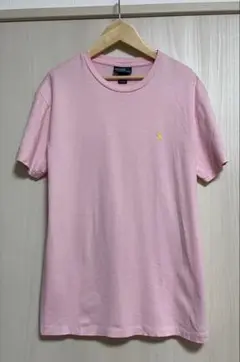 POLO ポロラルフローレン　ピンク Tシャツブランド古着レディースメンズ