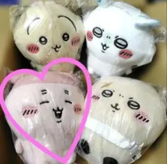 ちいかわ 古本屋カニちゃん しーぷわぬいぐるみ 新品未開封タグ付き