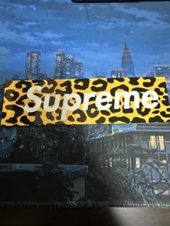 Supreme レオパード上海限定 BoxLogo ステッカー