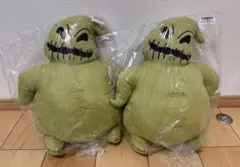 ナイトメア　ビフォア　クリスマス　ウギーブギー　ぬいぐるみ　2点セット