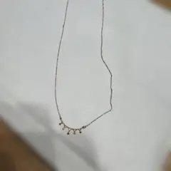 マルチカラーストーン チェーンネックレス