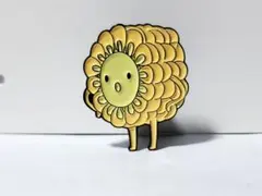 【トウモロコシくん】コミカルピンズ、ユーモアピンバッジ