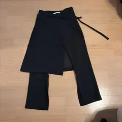 ZARA スカート付きロングパンツ