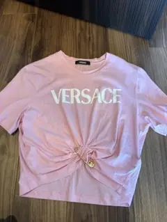 VERSACE Tシャツ セーフティピン ピンク 38のサムネイル