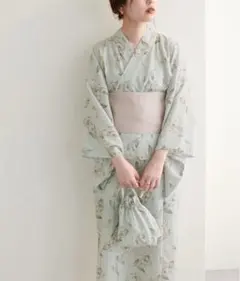 nationalcouture　2way浴衣 ミント