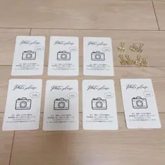 フォトサイン　６枚＋１枚　結婚式　ウエディング　ペーパーアイテム