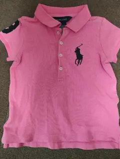 【POLO RALPH LAUREN】ピンク ポロシャツ 3/3T 2〜3歳